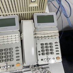 ビジネスフォン3台+主装置セットの画像
