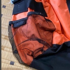 売り切り 安すぎる 新生活 新学期 ボストンバッグ スポーツバッグ 旅 出張 泊まり 旅行 リップストップ 美品 オレンジの画像