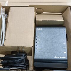 値下げしました無線無線ルーターNEC PA-WG1200HS4ですの画像
