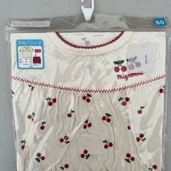 新品　夏物　半袖　パジャマ　80㎝　90㎝の画像