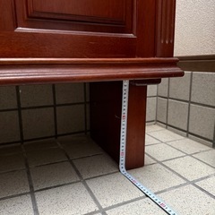 もらってください⭐︎ 木製玄関収納⭐︎下駄箱・シューズボックス値下げ可の画像