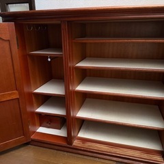 もらってください⭐︎ 木製玄関収納⭐︎下駄箱・シューズボックス値下げ可の画像