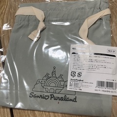 サンリオピューロランド　ポチャッコ　巾着袋の画像