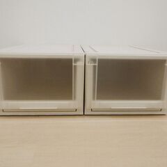 クローゼットケース2個（Mサイズ）【小金井市民限定】（小金井市再生家具）品番：06-04-31 ※新規優先の画像