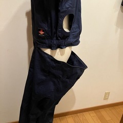 セパレートジッパー取付　つなぎ　作業着