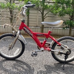子供用自転車　16インチ　補助輪付き