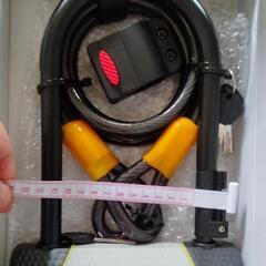高強度Ｕ字カギ 電動ロード 自転車 原付き。新品鍵