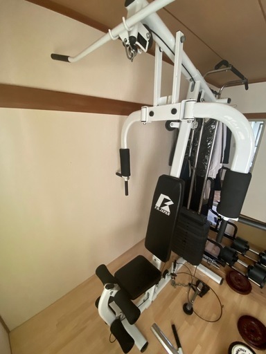 【商談中】【ホームジムEX】家庭用トレーニングマシン／Aワイヤー断裂あり