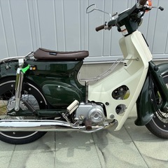 スーパーカブ　110cc ホイールカバー装着