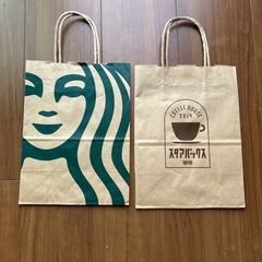 スターバックスコーヒー、紙袋