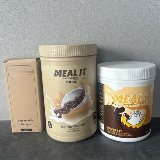 新品　ミルイット プロテインセット ダイエット×置き換え コーヒー チョコバナナ