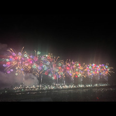 8月3日　長岡花火大会　駐車場　B会場