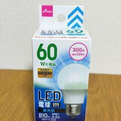 ①ダイソー　LED電球　昼光色　60W形　