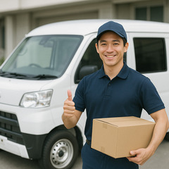 初月40万円以上も可能！ 完全週休2日/軽貨物ドライバー大募集！草津市の画像