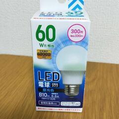 ④ダイソー　LED電球　昼光色　60W形　