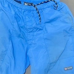 outdoor青ハーフパンツM サイズ