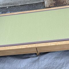 美品！NITORI ニトリ 畳ベッド シングル シデン ライトブ...