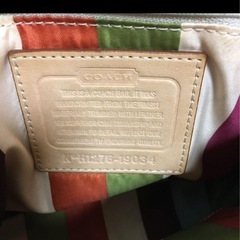 coach ショルダーバッグの画像