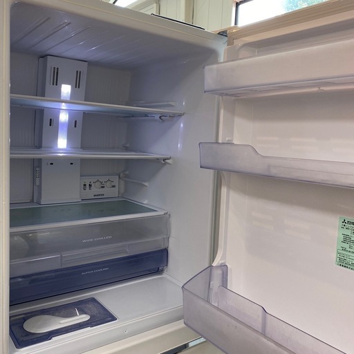 🍨人気🍨2017年製 MITSUBISHI 330L冷蔵庫 MR-CX33A-W1 3ドア 右開き