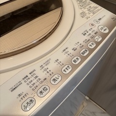 (決まりました)TOSHIBA 全自動洗濯機の画像