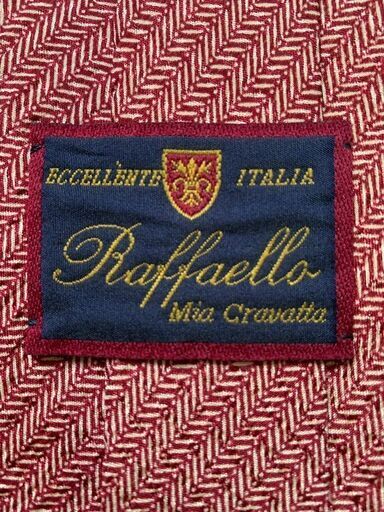 Raffaello シルク100% イタリア生地&times;日本製 ネクタイ エレガント