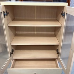 K2506-271 不二貿易 スタイルGキャビネット① キズ汚れシミ有りの画像