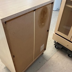 K2506-271 不二貿易 スタイルGキャビネット① キズ汚れシミ有りの画像
