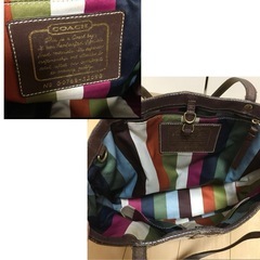 coach バッグの画像