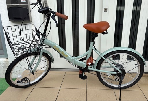 交渉中　ほぼ新品20インチ折り畳み自転車