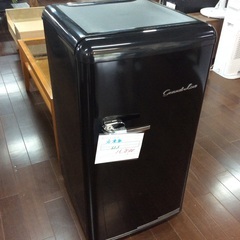 Grand-Line 60L1ドア冷凍庫 レトロデザイン ブラッ...
