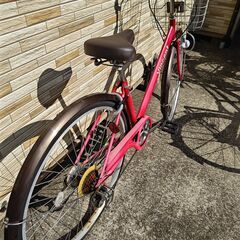 中古自転車 6段変速 27インチ LEDダイナモ 軽整備済み 防犯登録対応 町田市 相模原市 MM765の画像