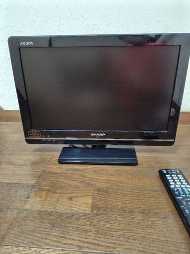 テレビアクオスシャープ19型LC-19K72012年製リモコン付