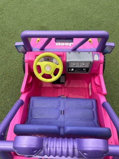 希少！power wheels 電動乗用玩具 バービー