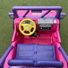 希少！power wheels 電動乗用玩具 バービーの画像