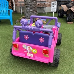 希少！power wheels 電動乗用玩具 バービーの画像