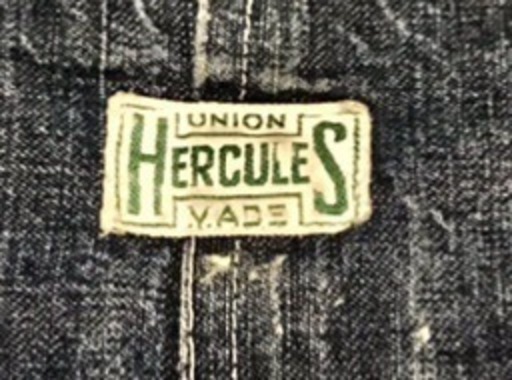 1930年代　ハンマータグ　ヘラクレス　カバーオール　ダメージ