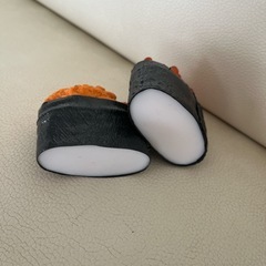 食品サンプル　お寿司 うに　いくら　ストラップの画像