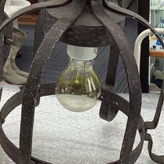 アンティークランプ　照明器具の画像