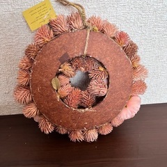 ドライフラワー　飾り　ドライフラワーリース　造花　の画像