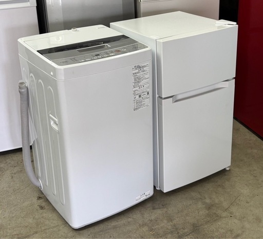 ⭐︎札幌限定 2点 冷蔵庫 87L 2024年 洗濯機 4.5kg 2023年 札幌市