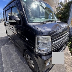 スズキ　エブリイ　軽バン　車中泊にぴったり
