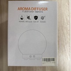 ⭐︎新品未使用⭐︎ アロマディフューザー　 加湿器 7色 LED KP-A04の画像