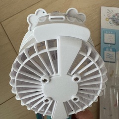 スヌーピー　扇風機ミストファン　ポータブルファンの画像