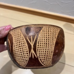 ガーナ🇬🇭で購入した小物入れの画像