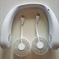 DTZY ネッククーラー　首掛け扇風機（中古品・動作確認済）