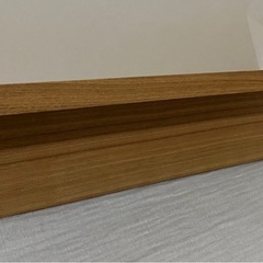 [お譲り先見つかりました]無印良品　壁につけられる家具棚(旧型)...