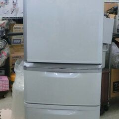 郊送料格安 335L 3ドア冷蔵庫 三菱 MR-C34C-P 2018年製 自動製氷