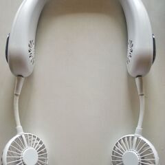 DTZY ネッククーラー　首掛け扇風機（中古品・動作確認済）の画像