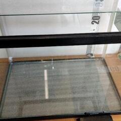0623-070 ガラス水槽他備品　※パーツ未検品の画像