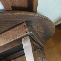 貴重 骨董 江戸 明治 大正 アンティーク ちゃぶ台 の画像